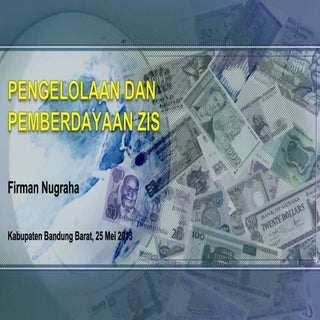 Pengelolaan dan pendayagunaan zis