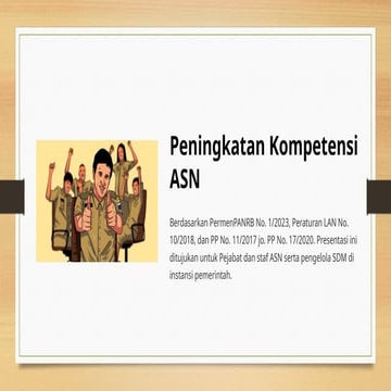 Pengembangan diri Copy pada asn di era digital | PPTX