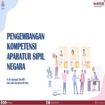 PENGEMBANGAN KOMPETENSI APARATUR SIPIL NEGARApptx