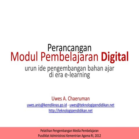 Learning Object: Apa dan Bagaimana? | PDF