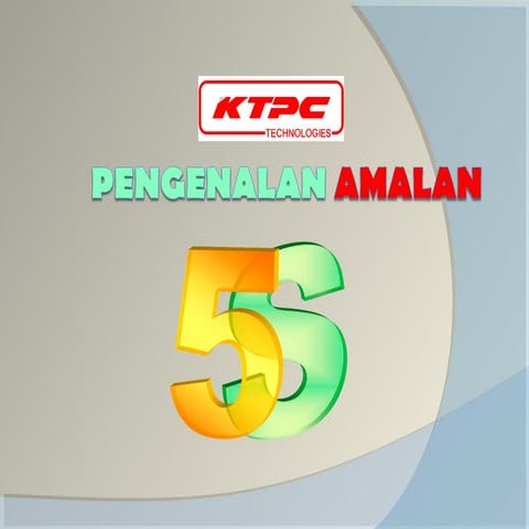 Pengenalan amalan-5s
