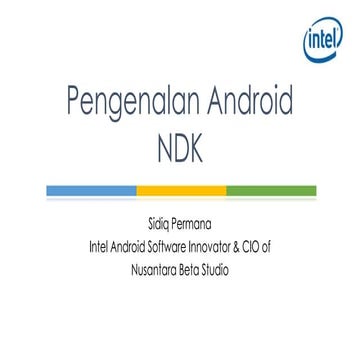 Pengenalan android ndk | PPT