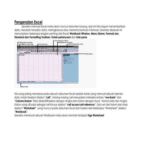 Pengenalan excel 1