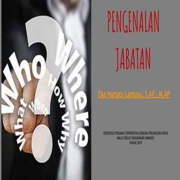 Materi Pengenalan Jabatan Orientasi PPPK