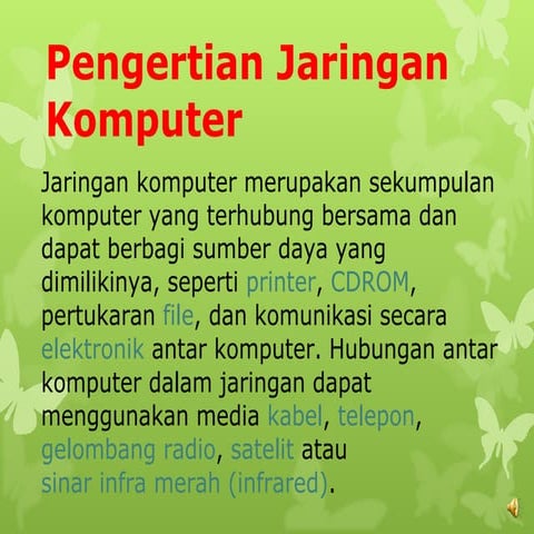Pengenalan jaringan komputer
