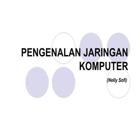 Pengenalan Jaringan Komputer untuk kelas x sma.ppt