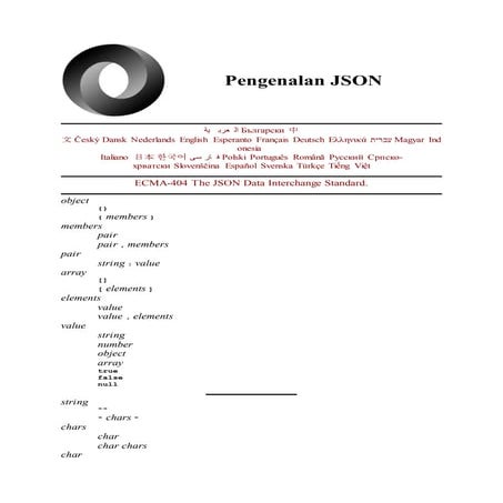 Pengenalan json