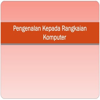 Pengenalan kepada rangkaian komputer 