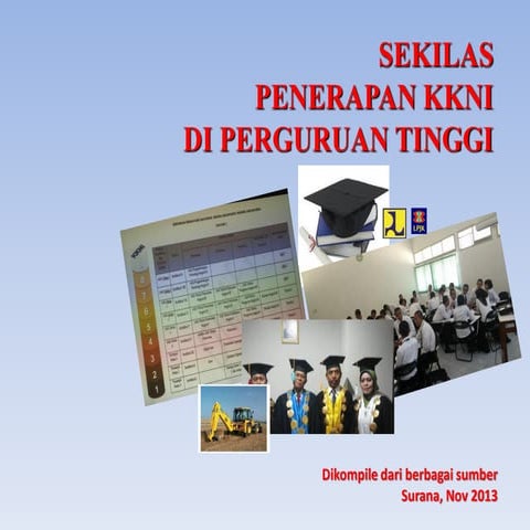 Pengenalan KKNI di Perguruan Tinggi