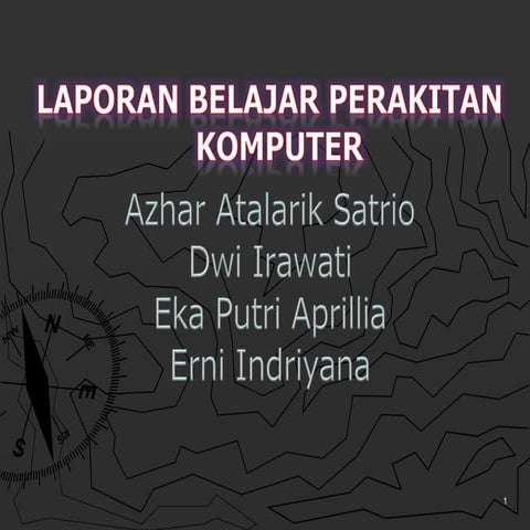 Laporan belajar perakitan komputer 