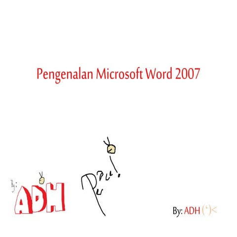 Pengenalan microsoft word 2007