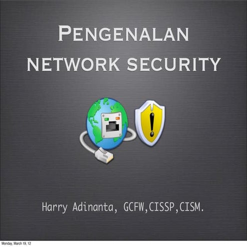 Pengenalan network security ver 1