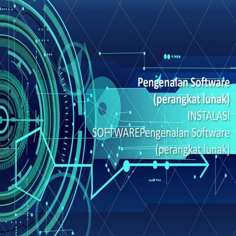 Pengenalan software