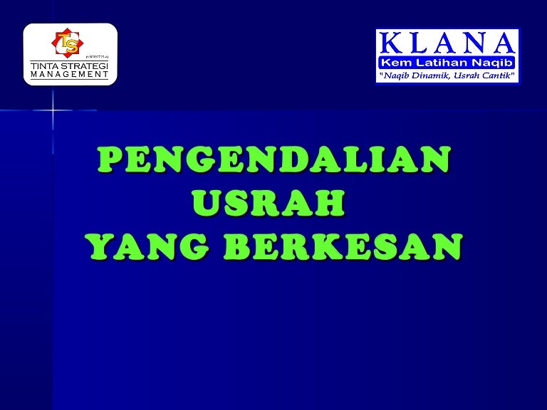 Pengendalian Usrah Berkesan