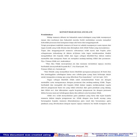 Pengertian ibadah | PDF