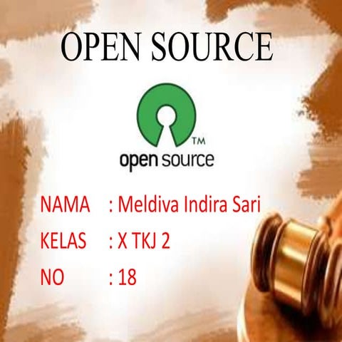 Pengertian open source