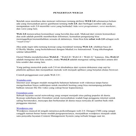 Pengertian web 2.0 (1210651091)