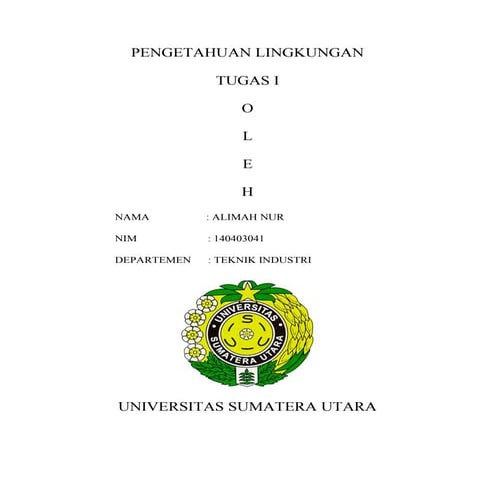 Pengetahuan lingkungan