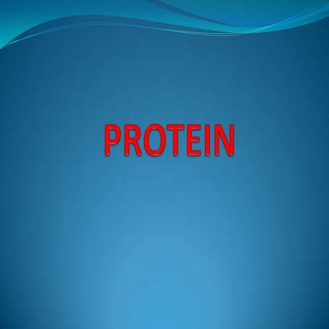 Pengetahuan struktur, bentuk dan sintesa protein