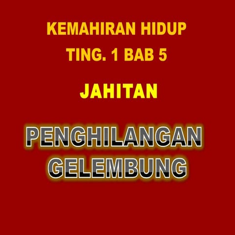 Penghilangan Gelembung Jahitan KH Ting 1