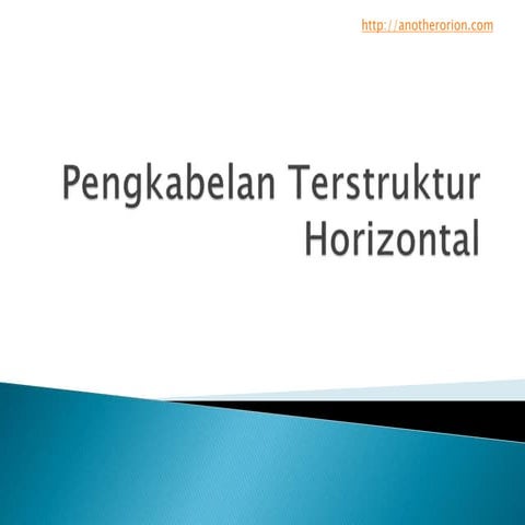Pengkabelan terstruktur horizontal