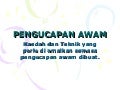 Teks ucapan
