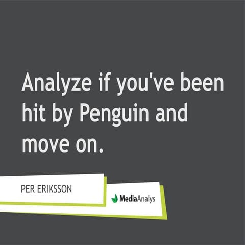 Penguin - analyze and recover