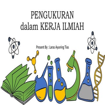 IPA KELAS 10 PENGUKURAN DALAM KERJA ILMIAH