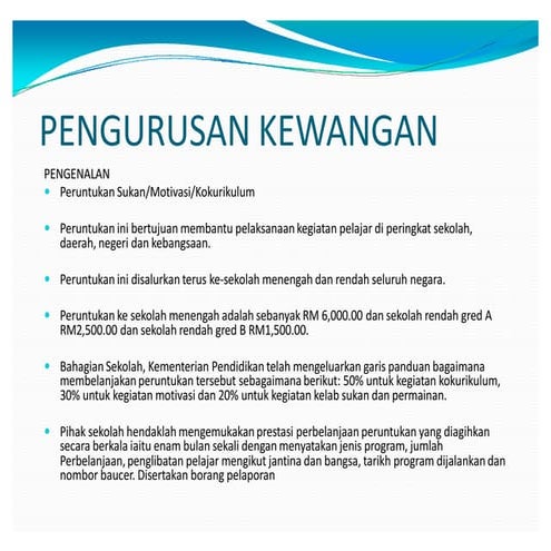 Pengurusan kewangan