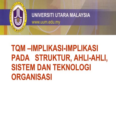 Pengurusan Kualiti Menyeluruh(Tqm)