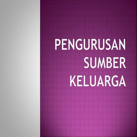 Pengurusan sumber