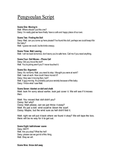 Radioplay2017 gambateh(full script) | PDF