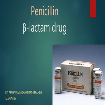 Antibiotic Penicillin