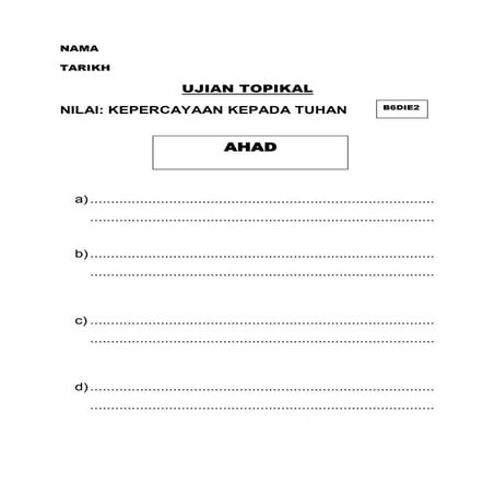 Penilaian band 6 moral t2