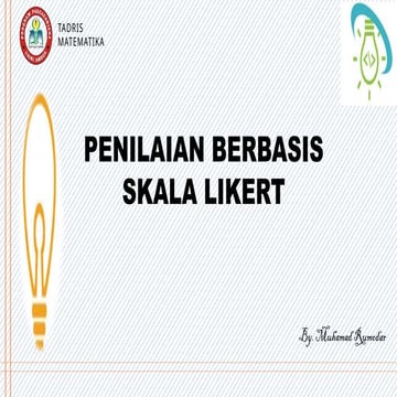 Skala Model Likert | PDF