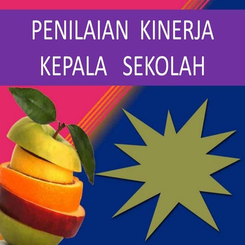 Penilaian kerja. kepala sekolah