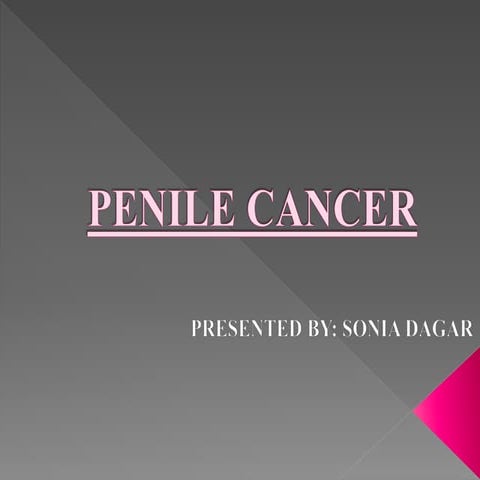 Penile cancer