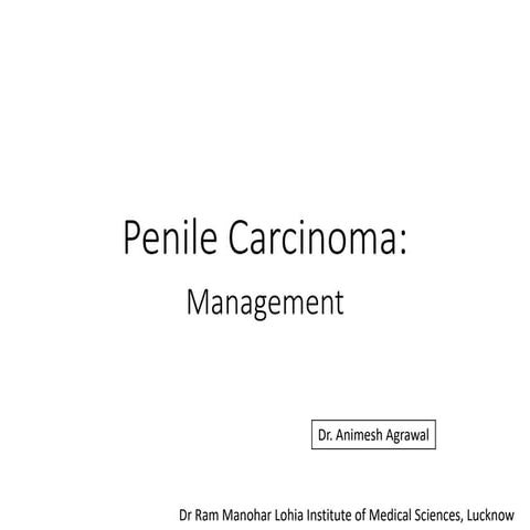 Penile carcinoma