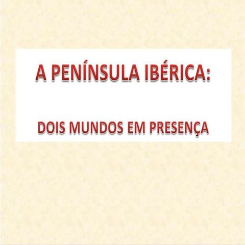 A Reconquista e a Formação de Portugal