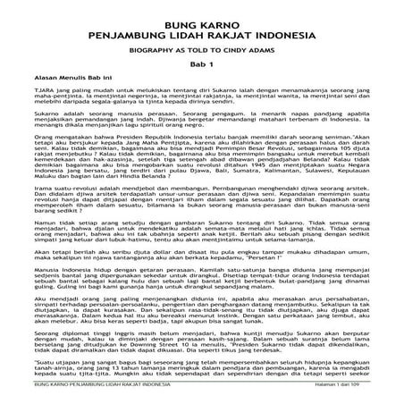 Bung Karno - Penjambung Lidah Rakjat Indonesia