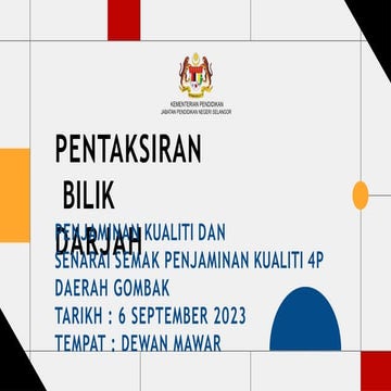 Penjaminan Kualiti dan Senarai Semak Penjaminan Kualiti.pptx