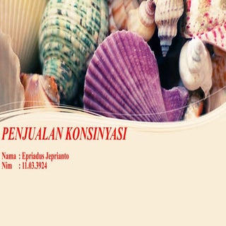 Penjualan konsinyasi
