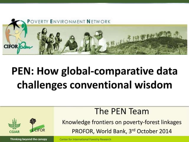 PEN: How global-comparative data challenges conventional wisdom