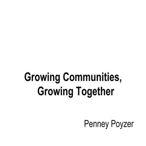 Penney Poyzer - Climate Change Strategy Conference Presentation