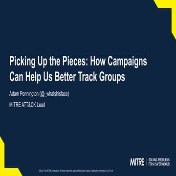 Picking Up the Pieces: How Campaigns Can Help Us Better Track Groups