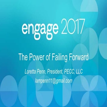 The Power of Failing Forward - Loretta Penn
