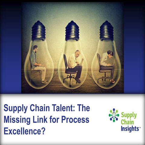Passing the Baton: Insights on Supply Chain Talent