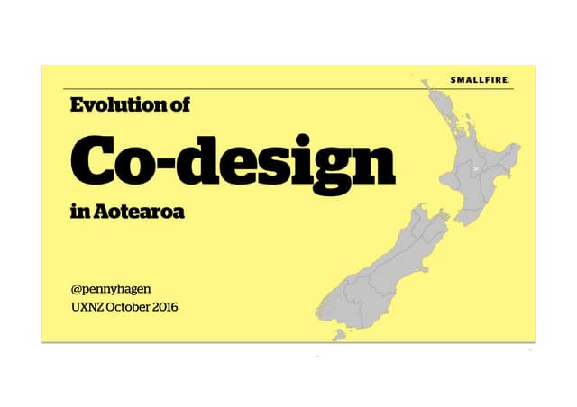 Evolution of Codesign in Aotearoa