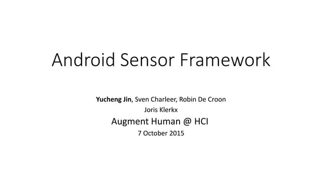 Peno sensor