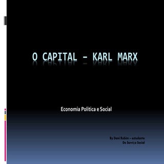 Pensadores   karl marx - economia